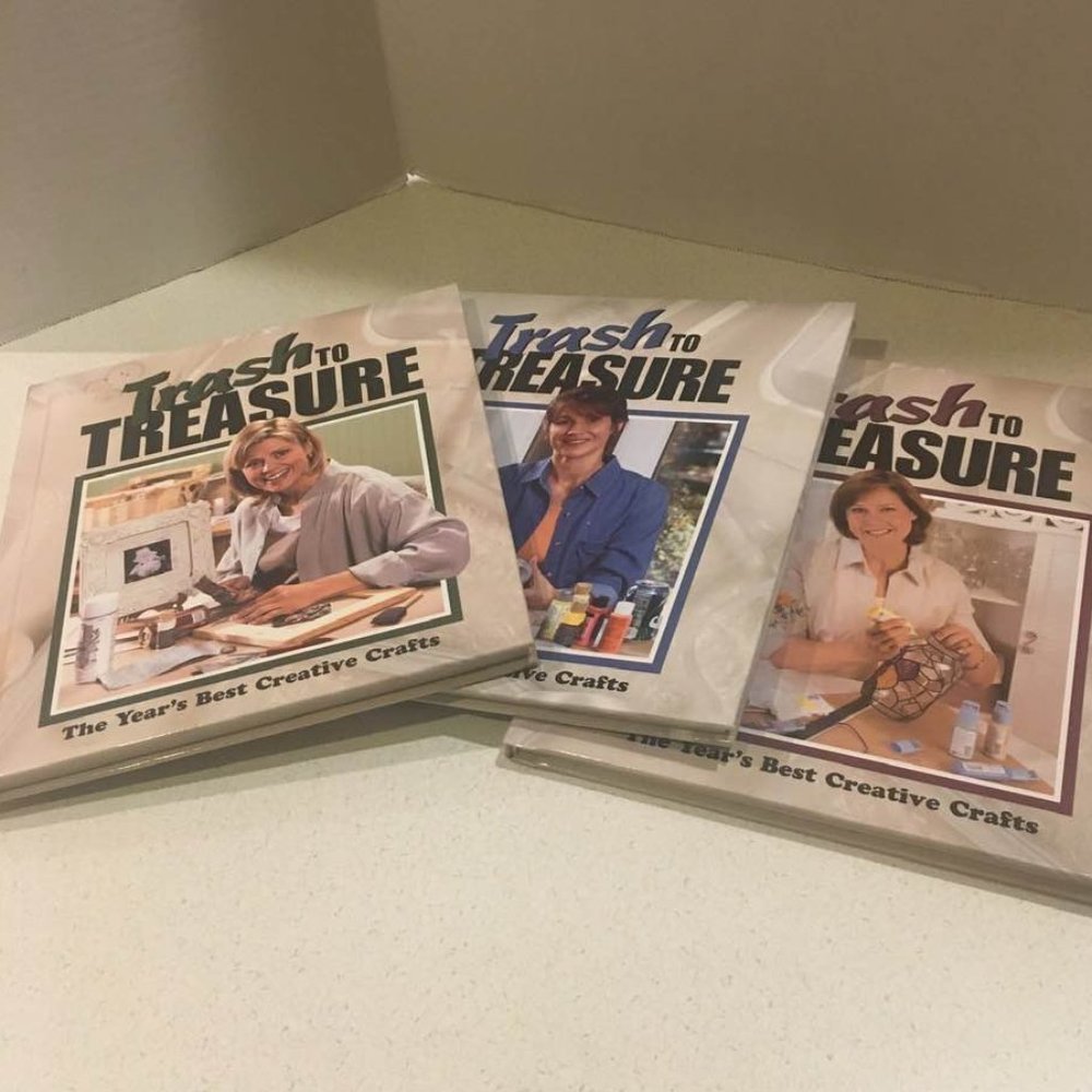 Y2K Trash To Treasure Craft DIY Art Book 3 Volume Lot  Copyright 2001 - 2003 - Picture 16 of 16